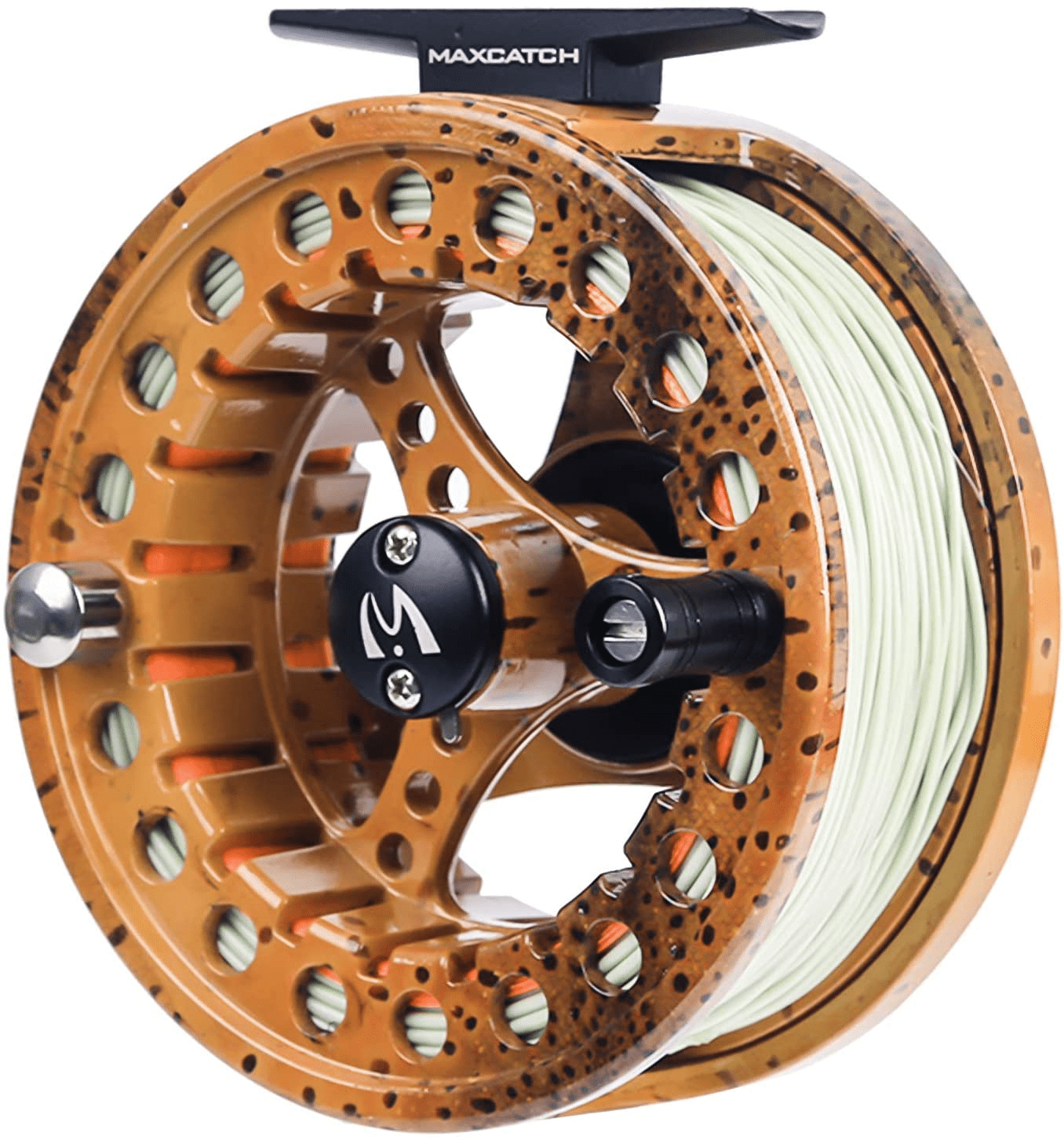 Maxcatch Large Arbor Fly Fishing Reel (3/4Wt 5/6Wt 7/8Wt) and Pre-Loaded Fly Reel with Line Combo