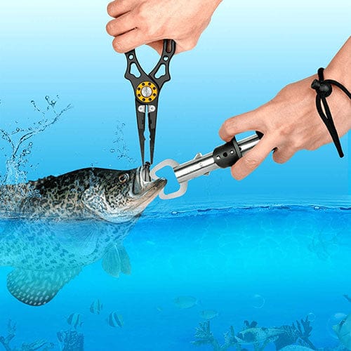 Otterk Fishing Pliers & Fish Gripper Set