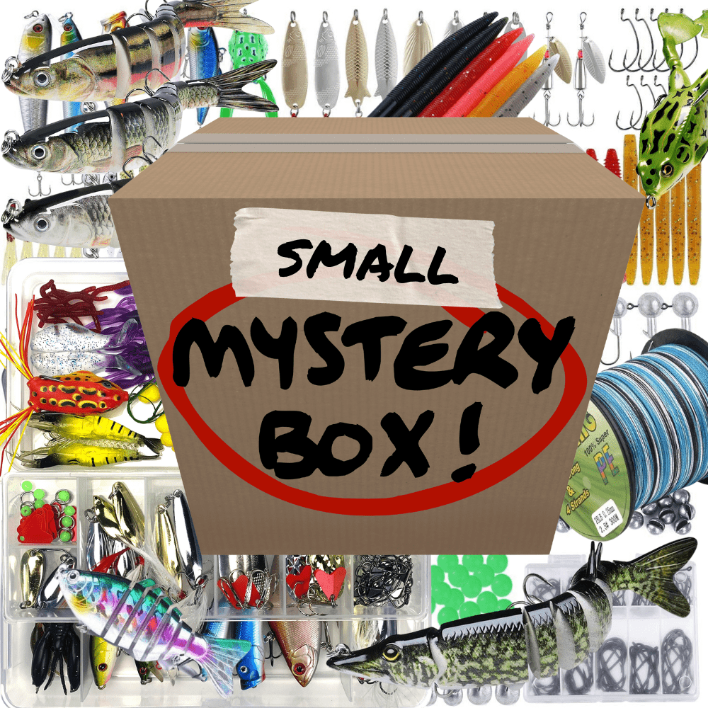 Small Fishing Lure & Tackle Mystery Box Over $70 Value