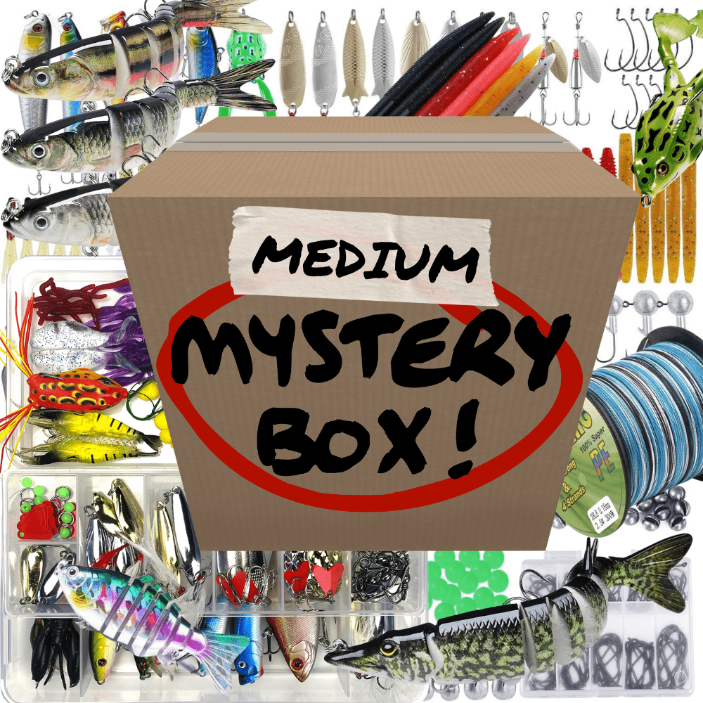 Medium Fishing Lure & Tackle Mystery Box Over $100 Value – Otterk