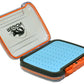 Double Sided Fly Fishing Fly Box, Silicone insert, Waterproof & Compact