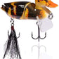 Otterk 2 Pack Multi-Jointed Realistic Swimming Duck Lures 2.7"